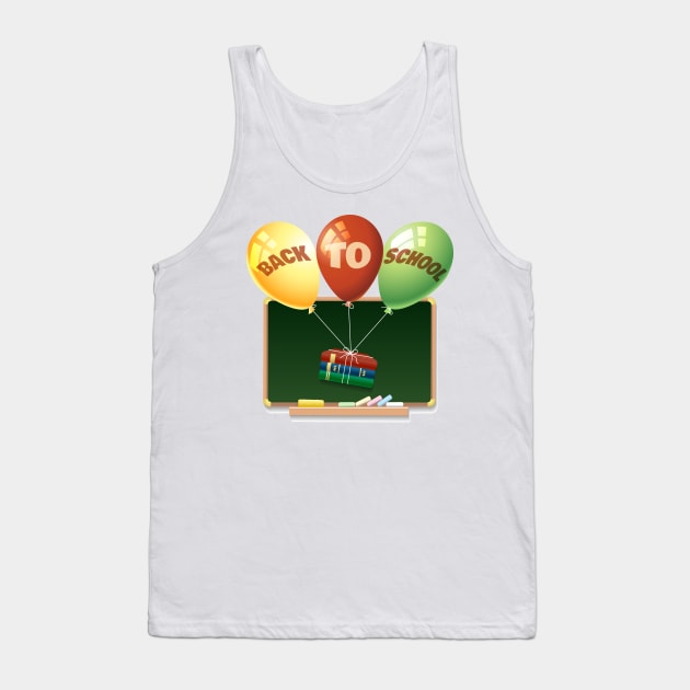 Back to school Tank Top by devaleta